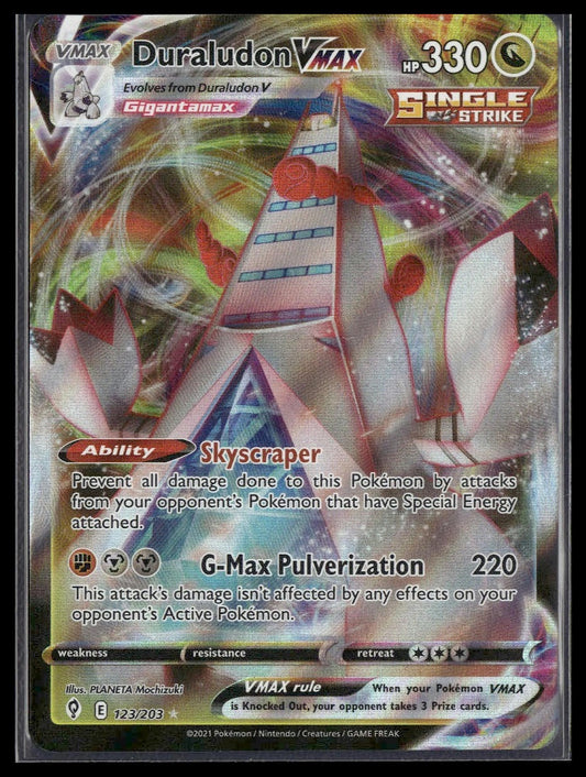 Duraludon VMAX #123/203 Evolving Skies NM
