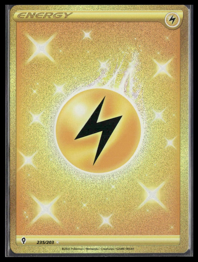 Lightning Energy (Secret) #235/203 Evolving Skies NM