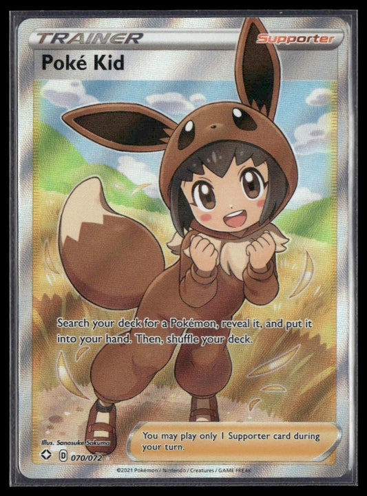 Poke Kid (Full Art) #070/072 Shining Fates NM