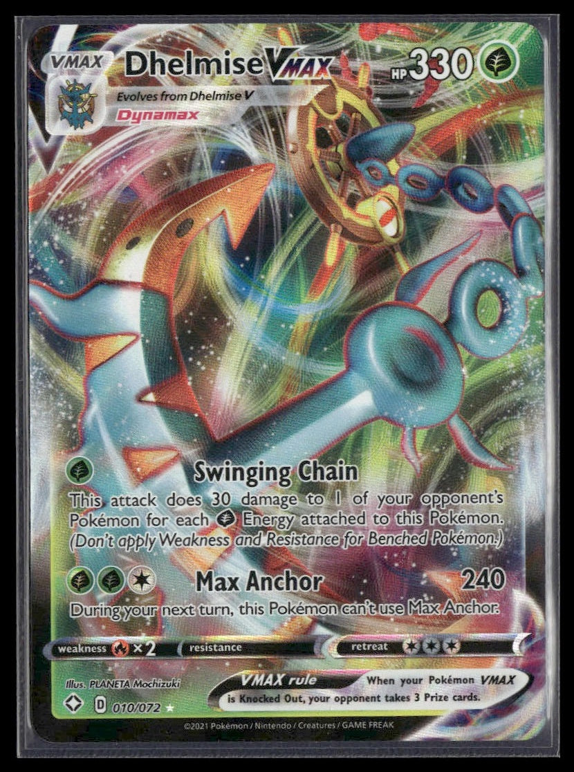 Dhelmise VMAX #010/072 Shining Fates NM