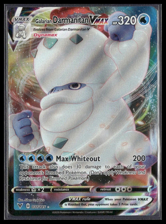 Galarian Darmanitan VMAX #037/185 Vivid Voltage NM