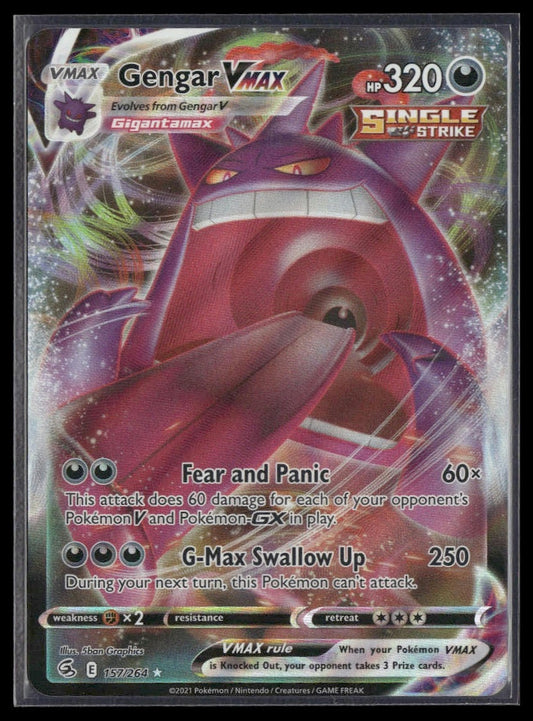 Gengar VMAX #157/264 Fusion Strike NM