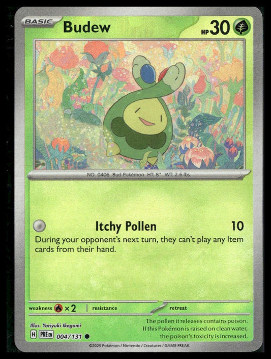 Budew #004/131 (Poke Ball) Prismatic Evolutions NM