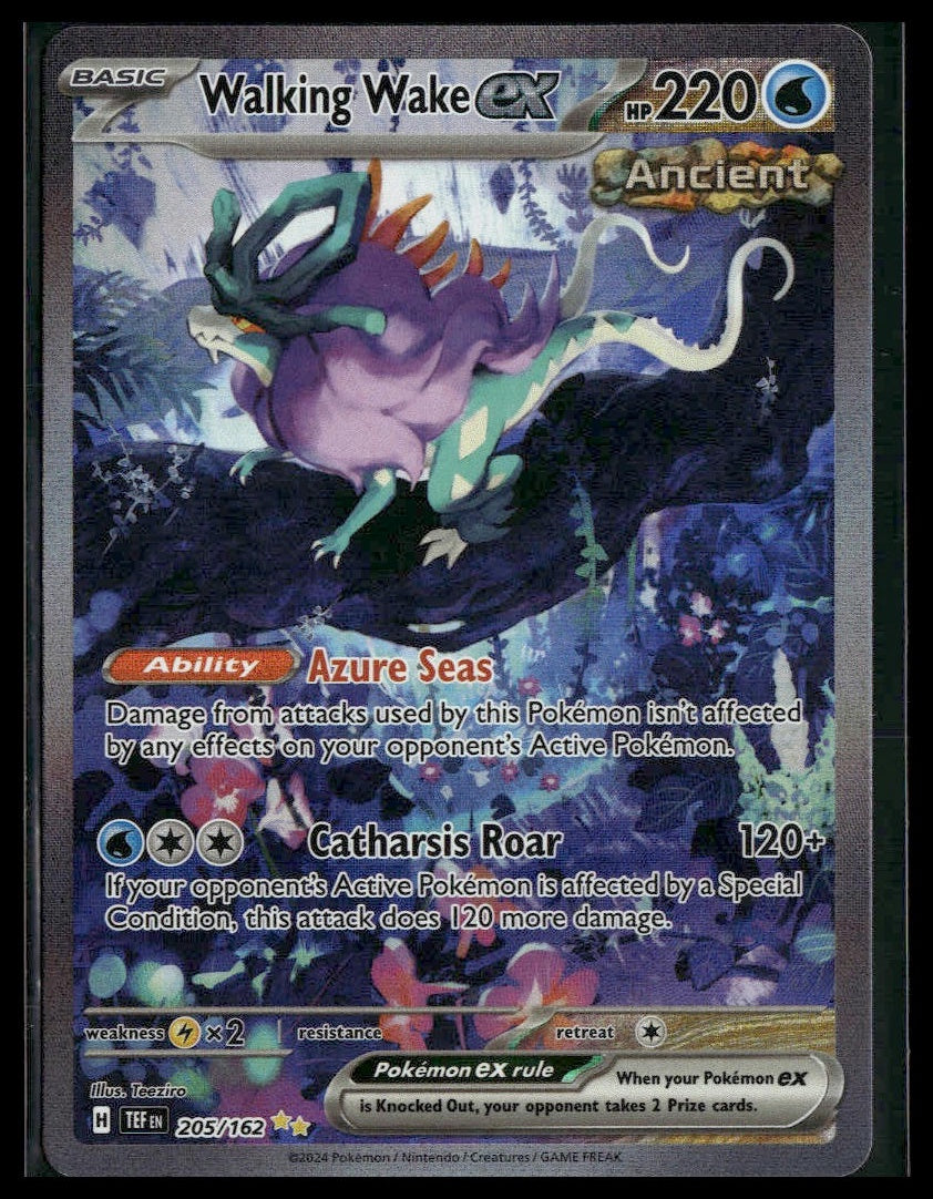 Walking Wake ex #205/162 Temporal Forces NM