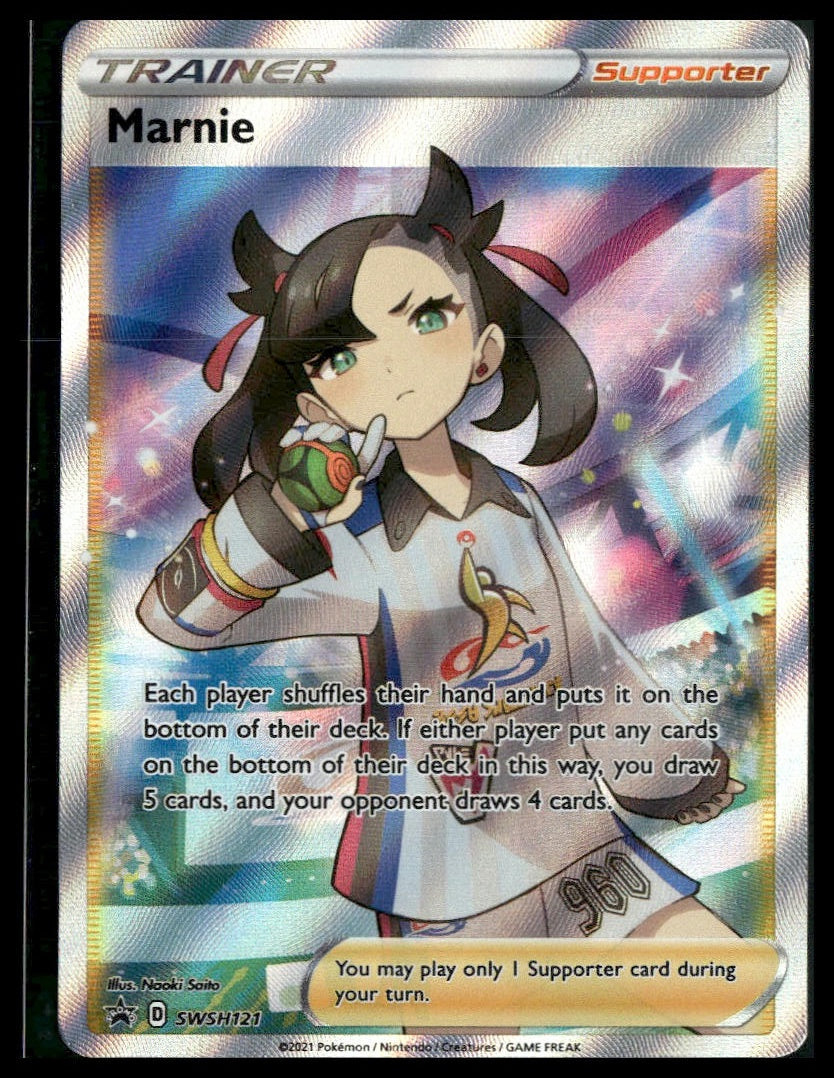 Marnie #SWSH121 Sword & Shield Promo Cards NM