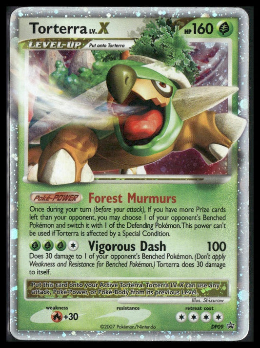 Torterra LV.X #DP09 Diamond and Pearl Promos MP