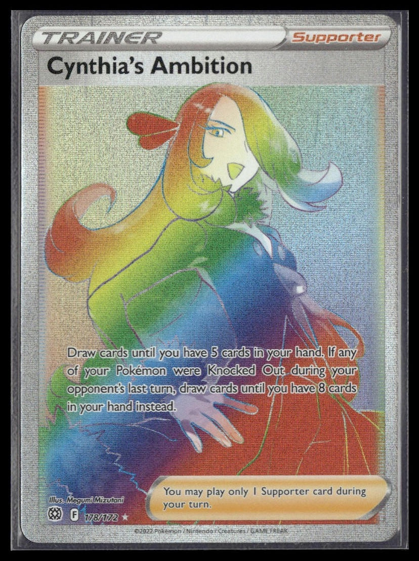 Cynthia's Ambition (Secret) #178/172 Brilliant Stars NM