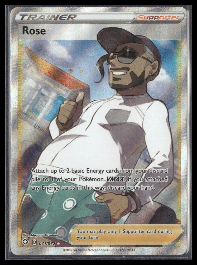 Rose (Full Art) #071/072 Shining Fates NM