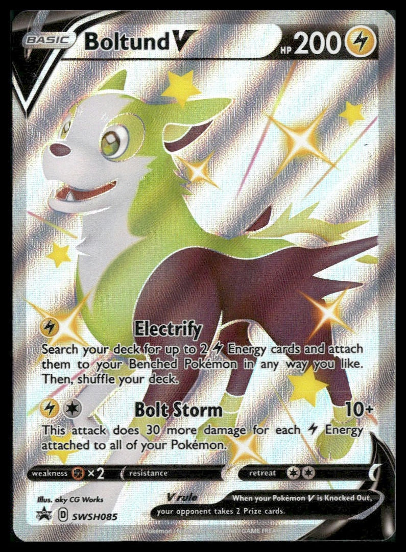 Boltund V #SWSH085 Sword & Shield Promo Cards NM