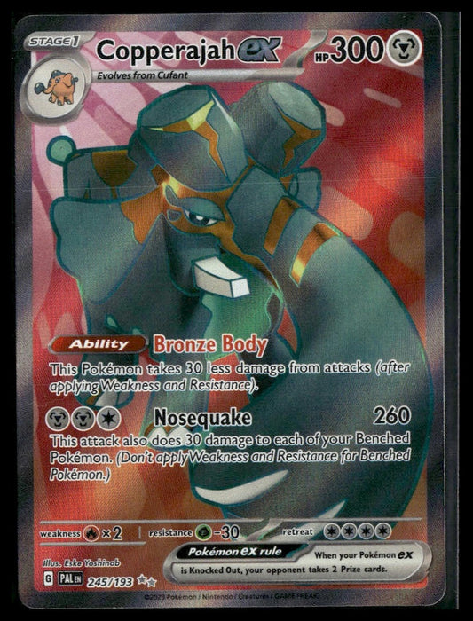 Copperajah ex #245/193 Paldea Evolved NM