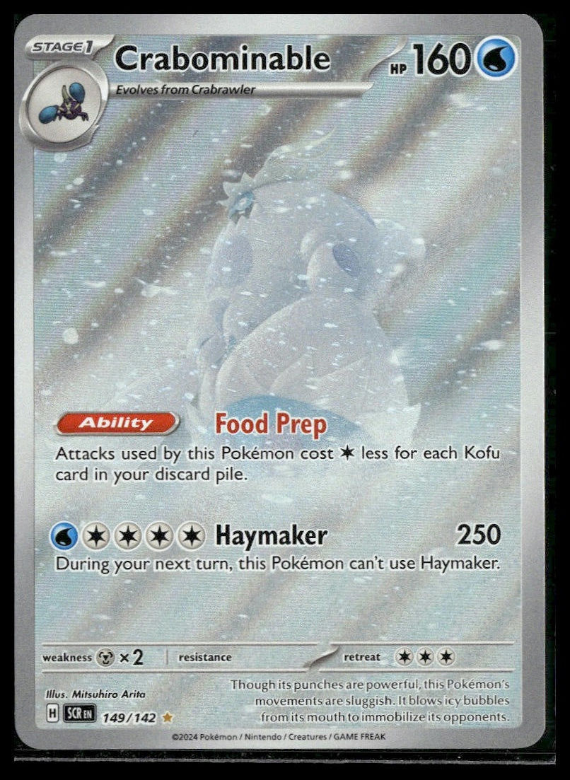 Crabominable #149/142 Stellar Crown NM