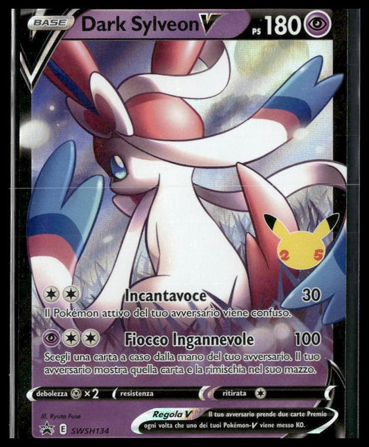 Dark Sylveon V #SWSH134 Celebrations Promo NM