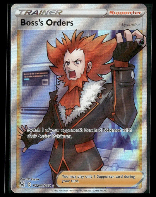 Boss's Orders #TG24/TG30 Lost Origin Trainer Gallery NM