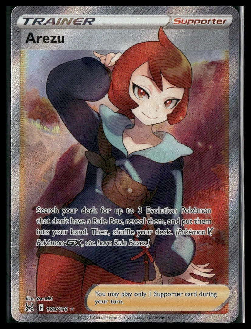 Arezu (Full Art) #189/196 Lost Origin NM