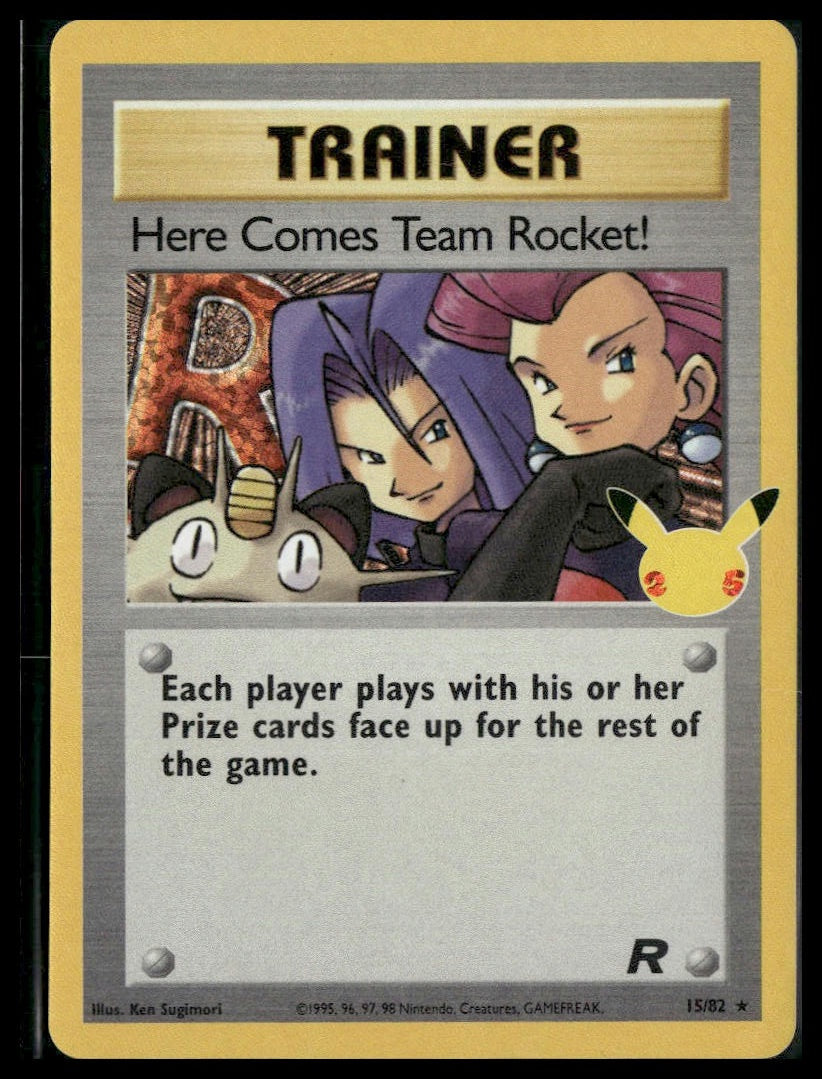 Here Comes Team Rocket! #15/82 Celebrations: Classic Collection NM
