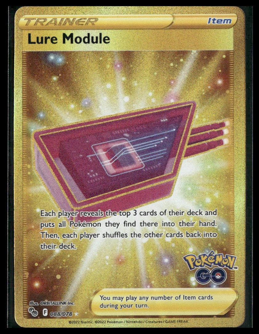 Lure Module (Secret) #088/078 Pokemon GO NM