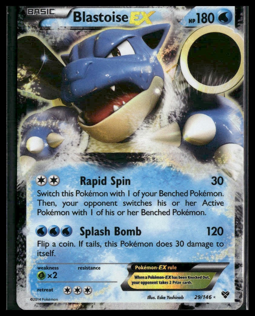 Blastoise EX #29/146 XY Base Set NM