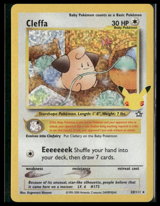 Cleffa #20/111 Celebrations: Classic Collection NM