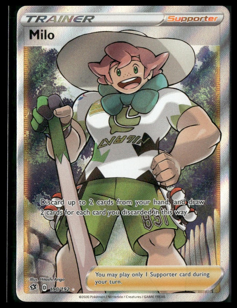 Milo (Full Art) #190/192 Rebel Clash NM