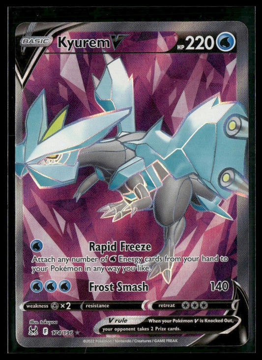 Kyurem V (Full Art) #174/196 Lost Origin NM