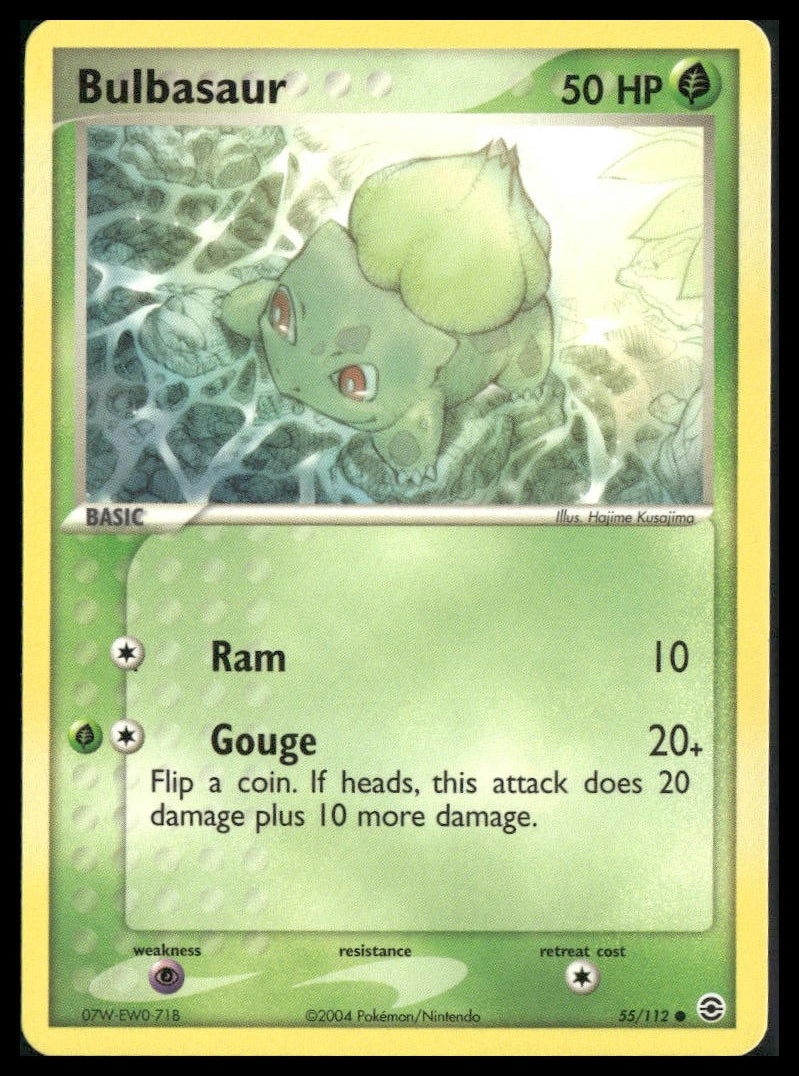 Bulbasaur #55/112 FireRed & LeafGreen NM