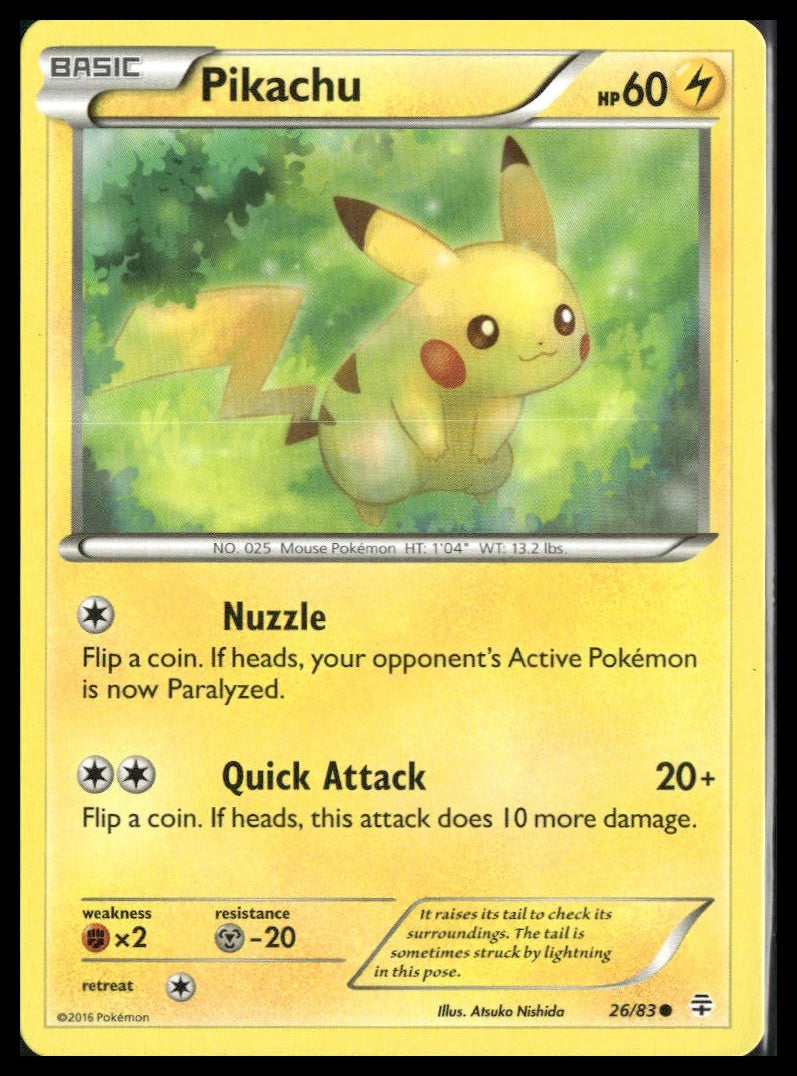 Pikachu #26/83 Generations VLP