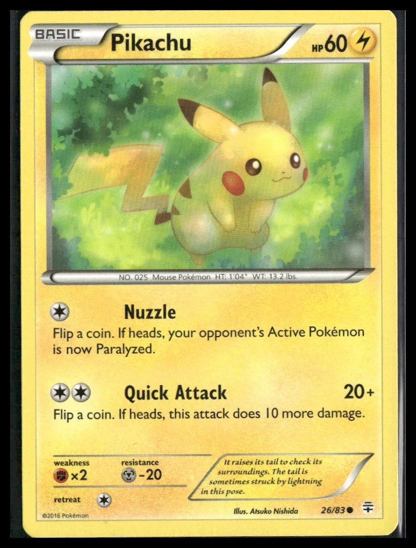 Pikachu #26/83 Generations LP