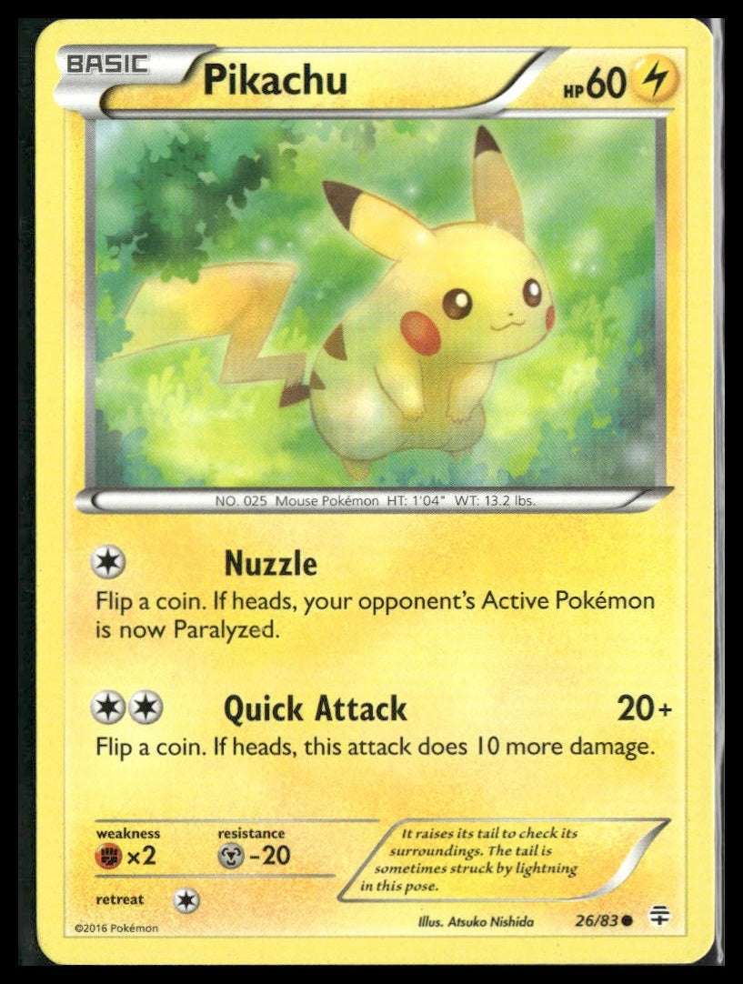 Pikachu #26/83 Generations LP