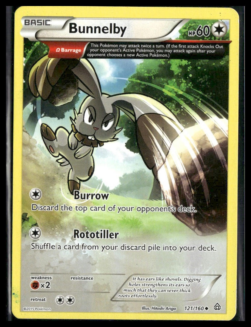 Bunnelby (Omega) #121/160 XY - Primal Clash LP
