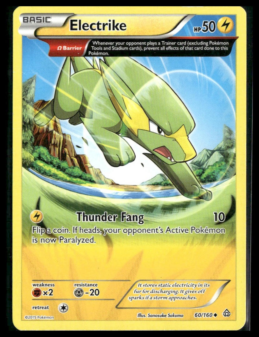 Electrike (Omega) #60/160 XY - Primal Clash MP