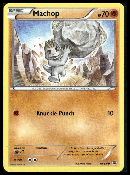 Machop #40/83 Generations LP