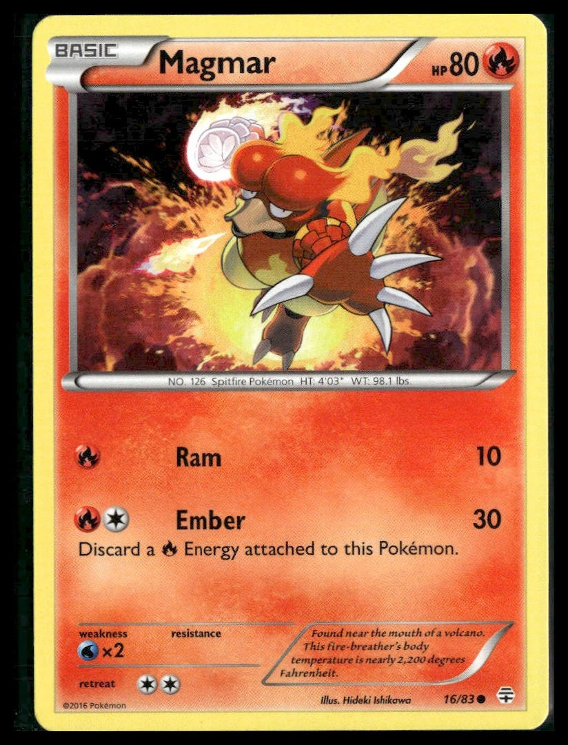 Magmar #16/83 Generations NM