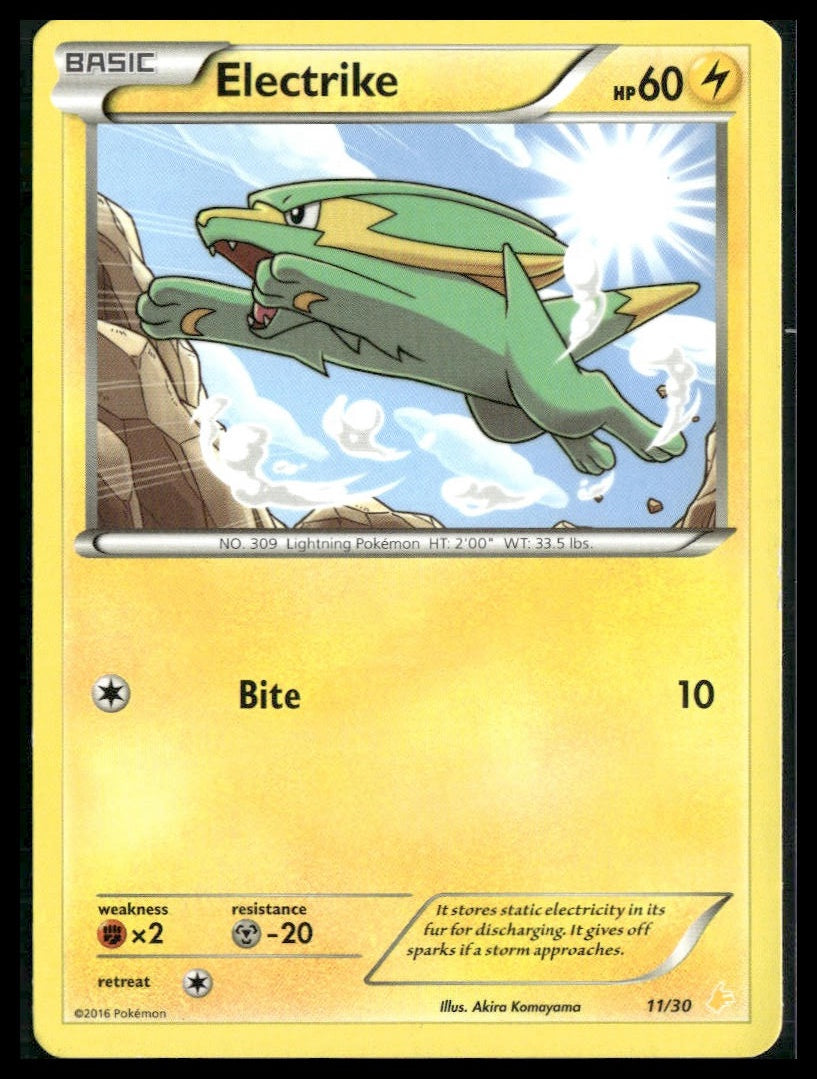 Electrike #11/30 XY Trainer Kit: Pikachu Libre & Suicune LP