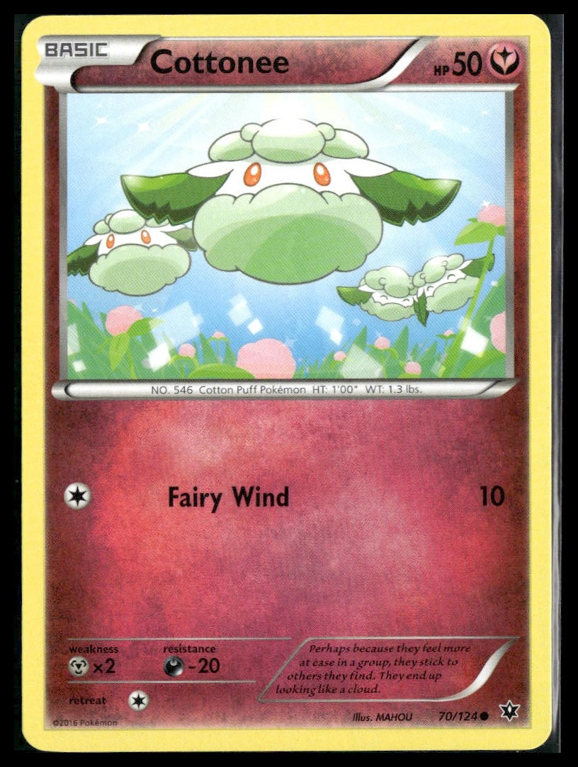 Cottonee #70/124 XY - Fates Collide NM