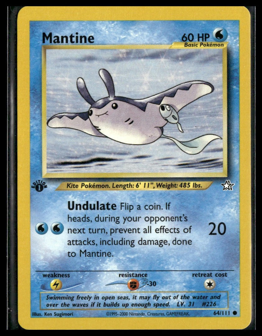 Mantine #064/111 1st Edition Neo Genesis LP