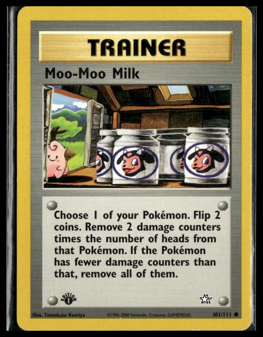 Moo-Moo Milk #101/111 1st Edition Neo Genesis LP