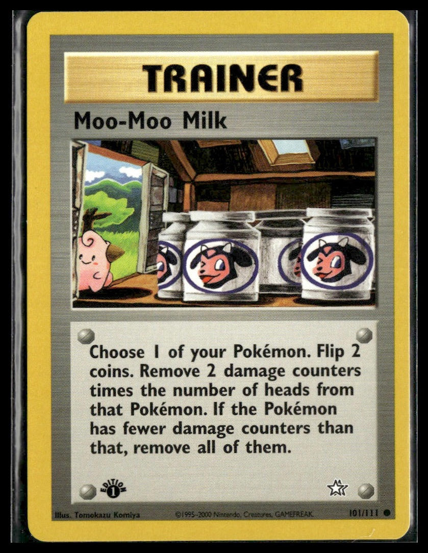 Moo-Moo Milk #101/111 1st Edition Neo Genesis LP