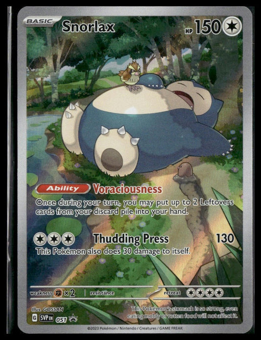 Snorlax #051 151 ETB Promo VLP