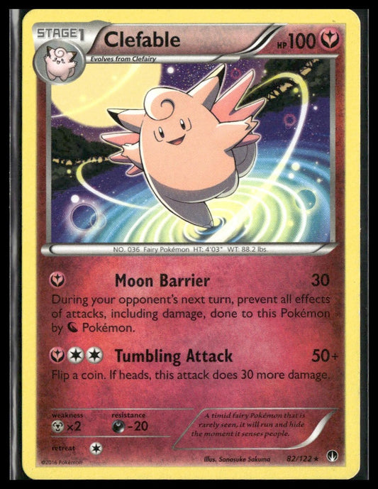 Clefable #82/122 BREAKpoint LP