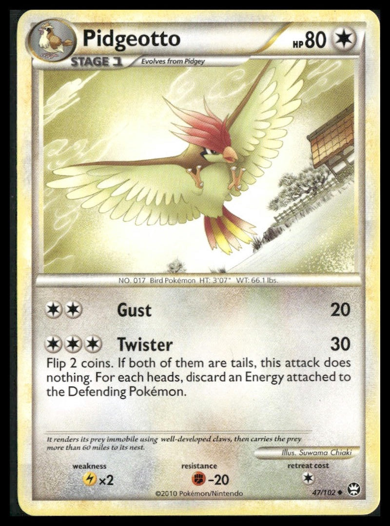 Pidgeotto #47/102 Triumphant VLP