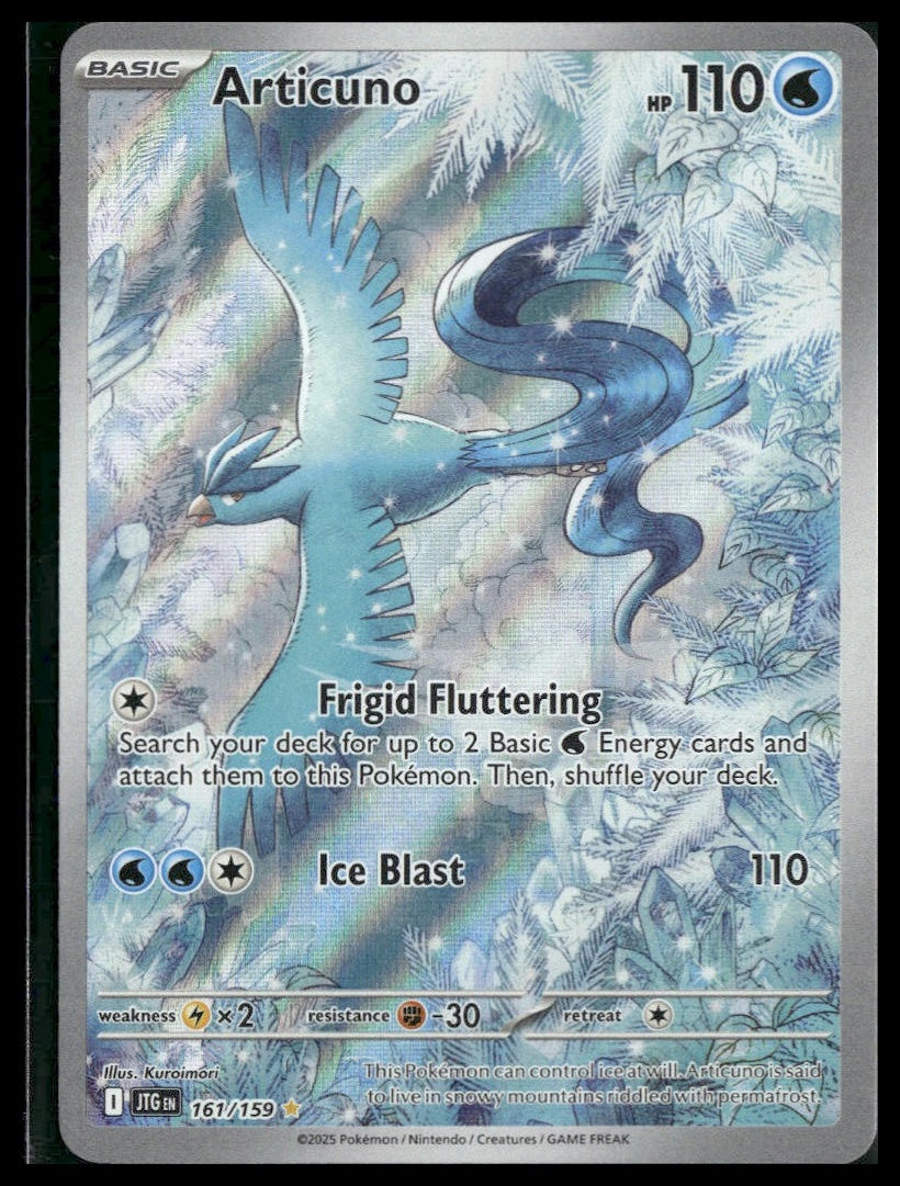 Articuno #161/159 Journey Together NM