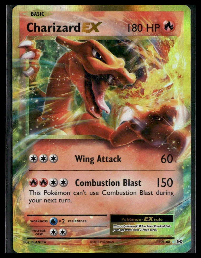 Charizard EX #12/108 XY - Evolutions NM