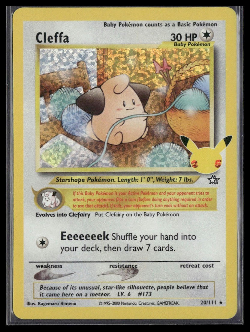 Cleffa #20/111 Celebrations: Classic Collection NM