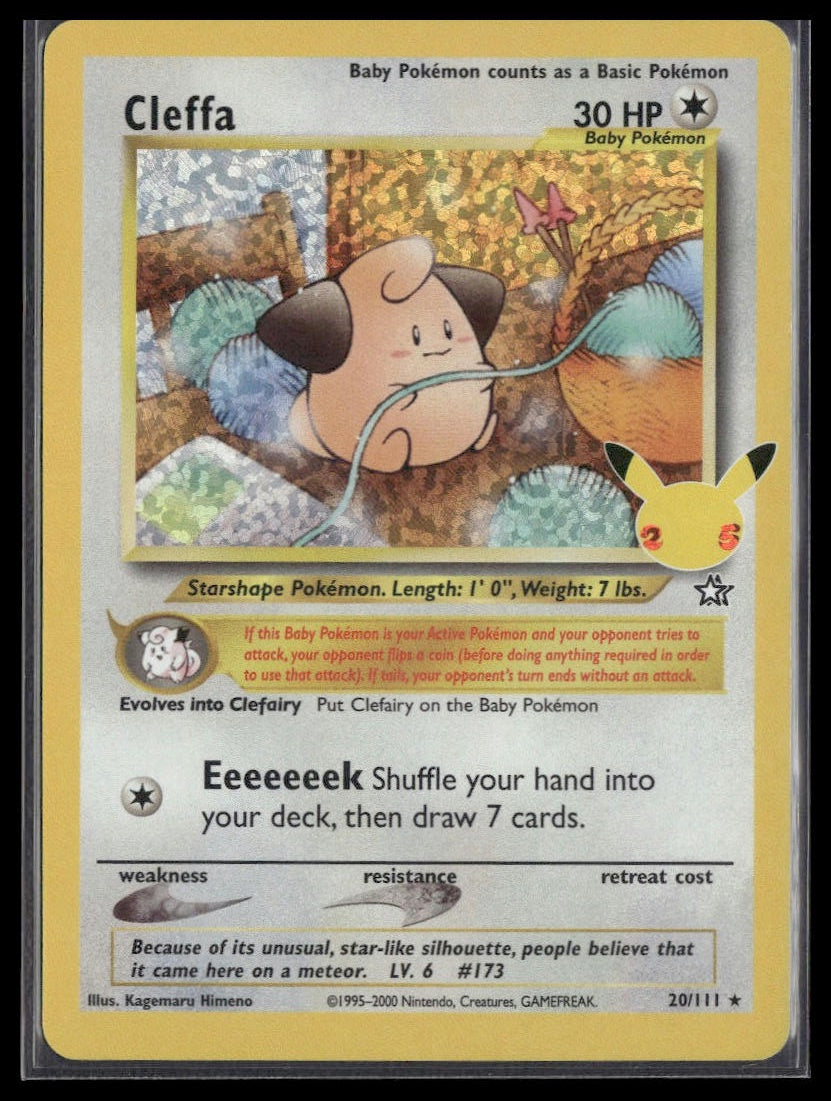 Cleffa #20/111 Celebrations: Classic Collection NM