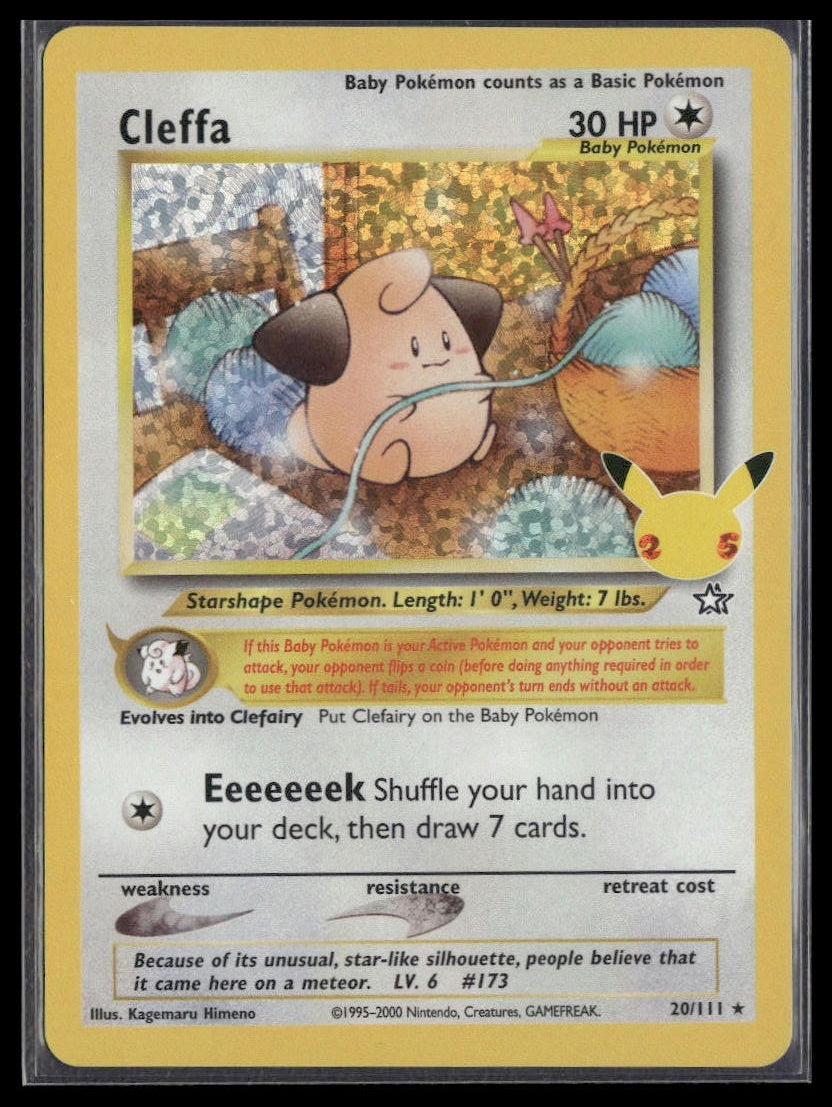 Cleffa #20/111 Celebrations: Classic Collection NM