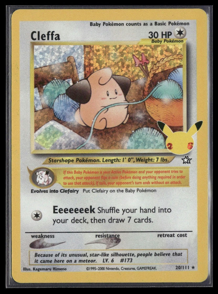 Cleffa #20/111 Celebrations: Classic Collection NM