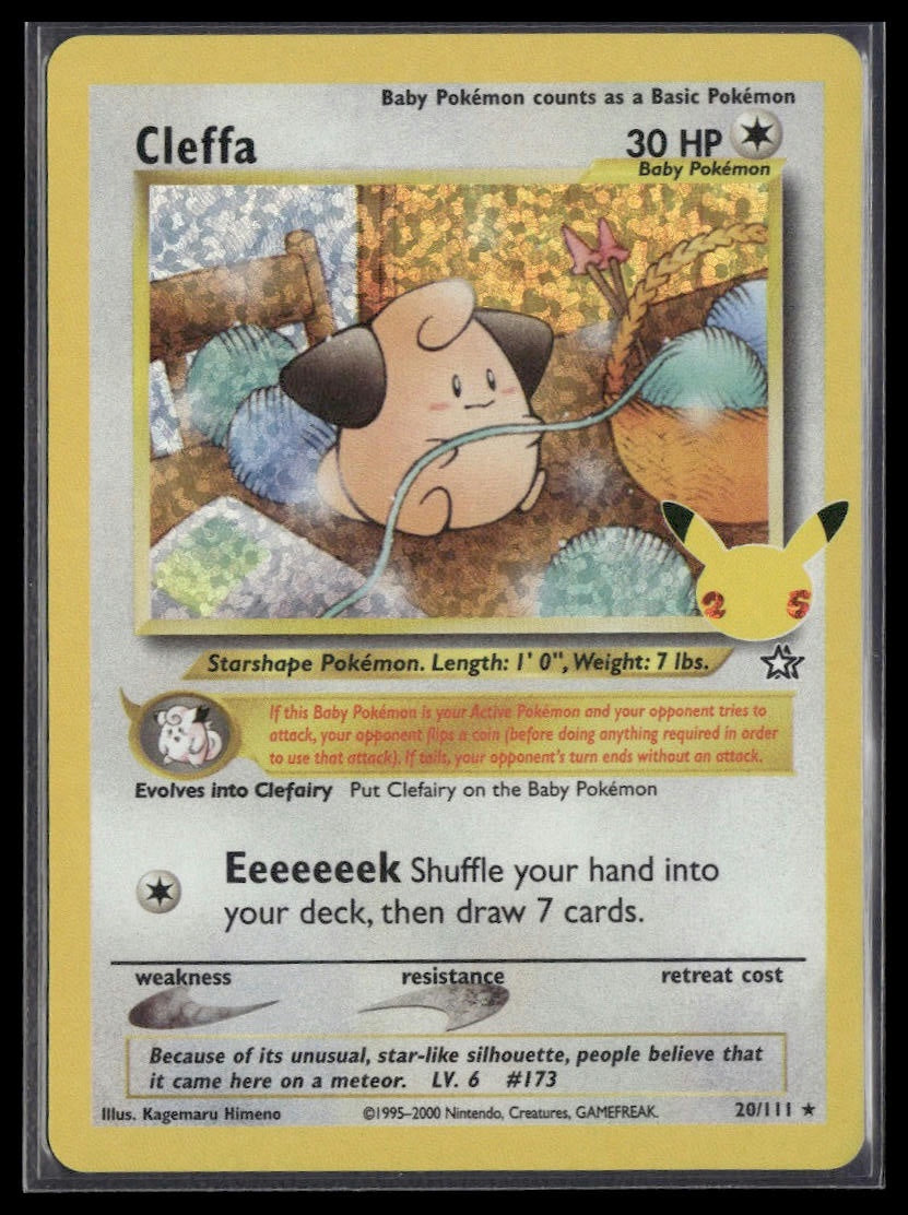 Cleffa #20/111 Celebrations: Classic Collection NM