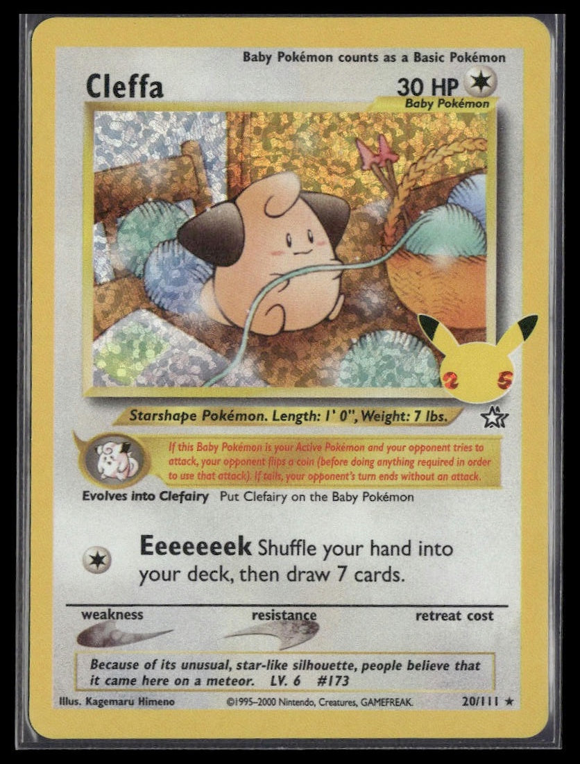 Cleffa #20/111 Celebrations: Classic Collection NM