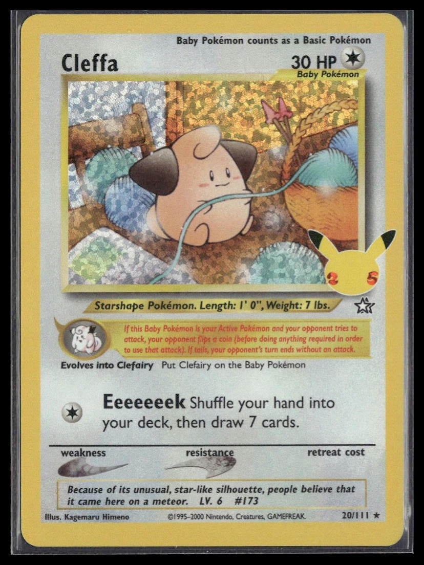 Cleffa #20/111 Celebrations: Classic Collection NM