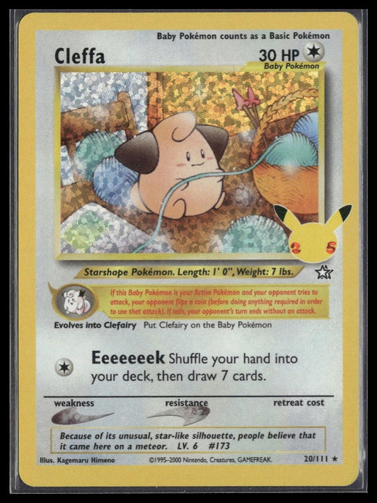 Cleffa #20/111 Celebrations: Classic Collection NM